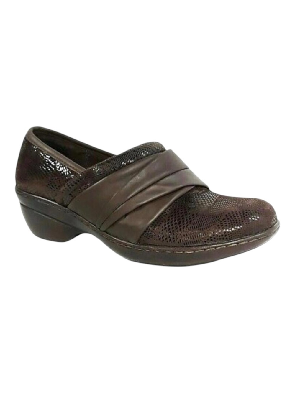 Montana West ★ Medical Comfort Clogs Professional Nursing Shoes ★ Metallic Brown - Picture 3 of 16
